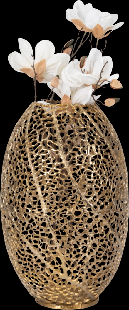 Lukirk Gold 20 in. Vase - Thumbnail - Image 2