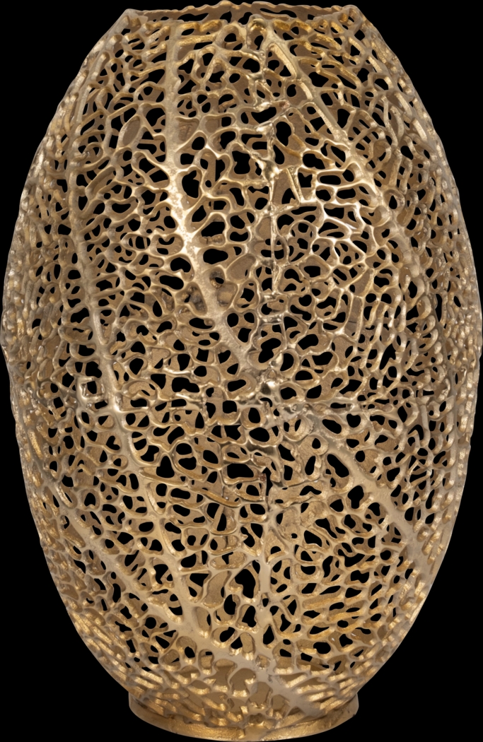 Lukirk Gold 20 in. Vase - Thumbnail - Image 3