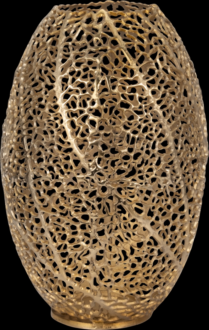 Lukirk Gold 20 in. Vase - Thumbnail - Image 4