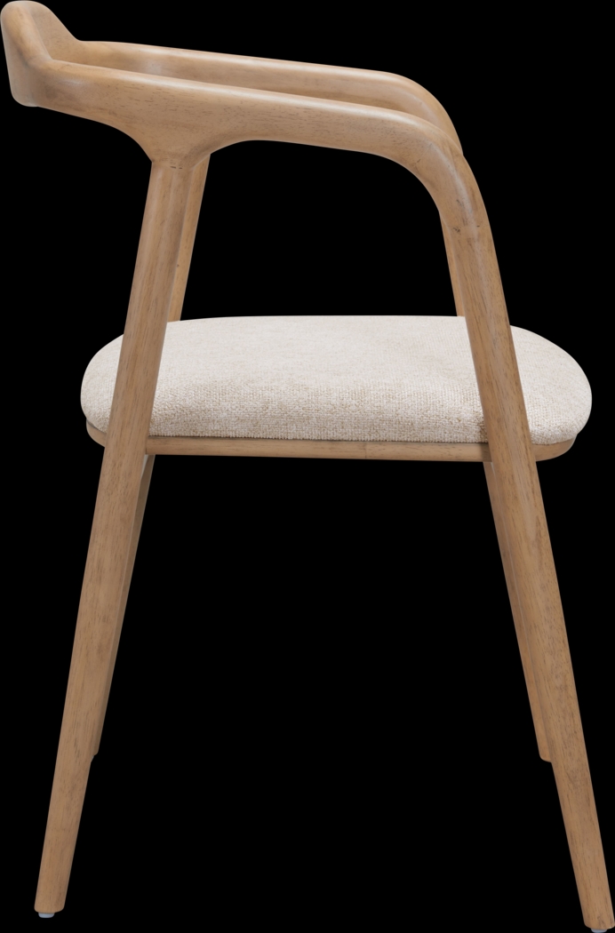 Lulii Beige Dining Chair - Thumbnail - Image 4