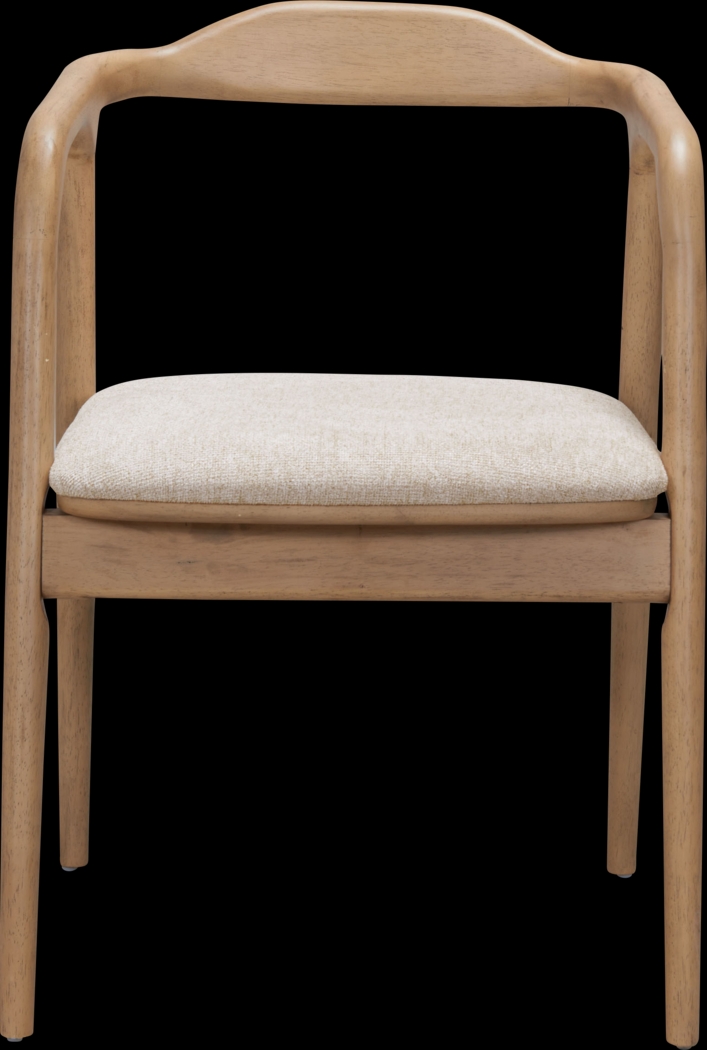 Lulii Beige Dining Chair - Thumbnail - Image 5