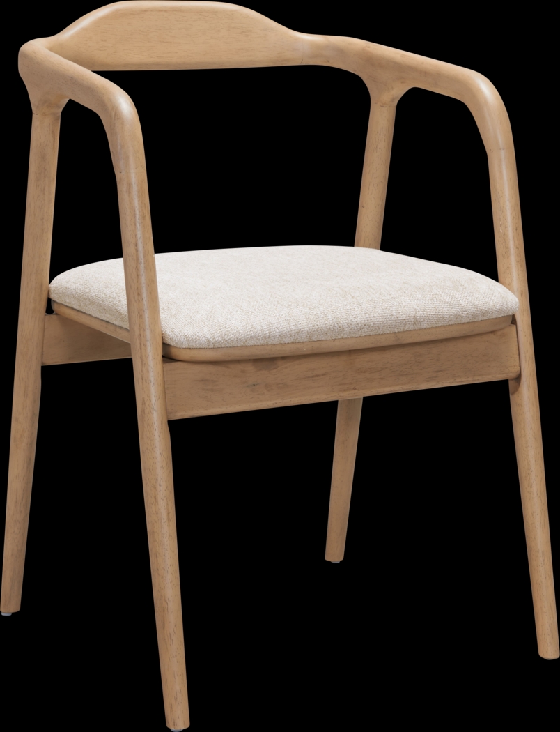 Lulii Beige Dining Chair - Thumbnail - Image 1