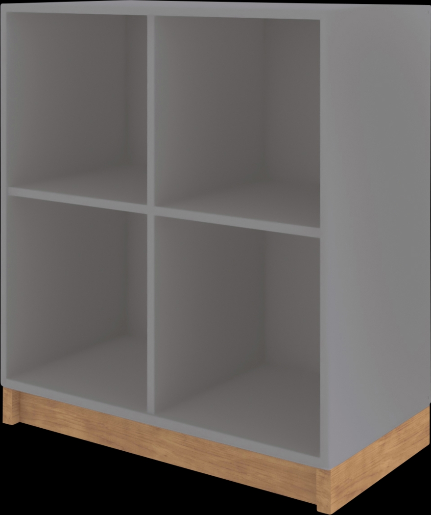 Lullingstone Gray Bookcase - Thumbnail - Image 2