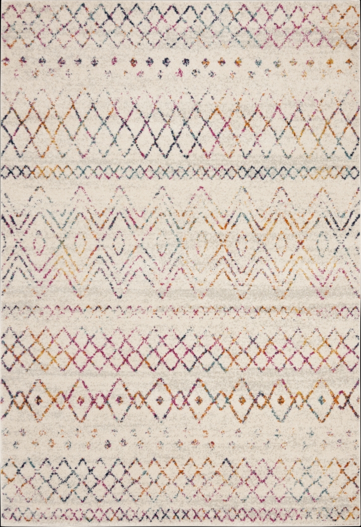 Lulu Loft Ivory 8' x 10' Rug - Thumbnail - Image 1