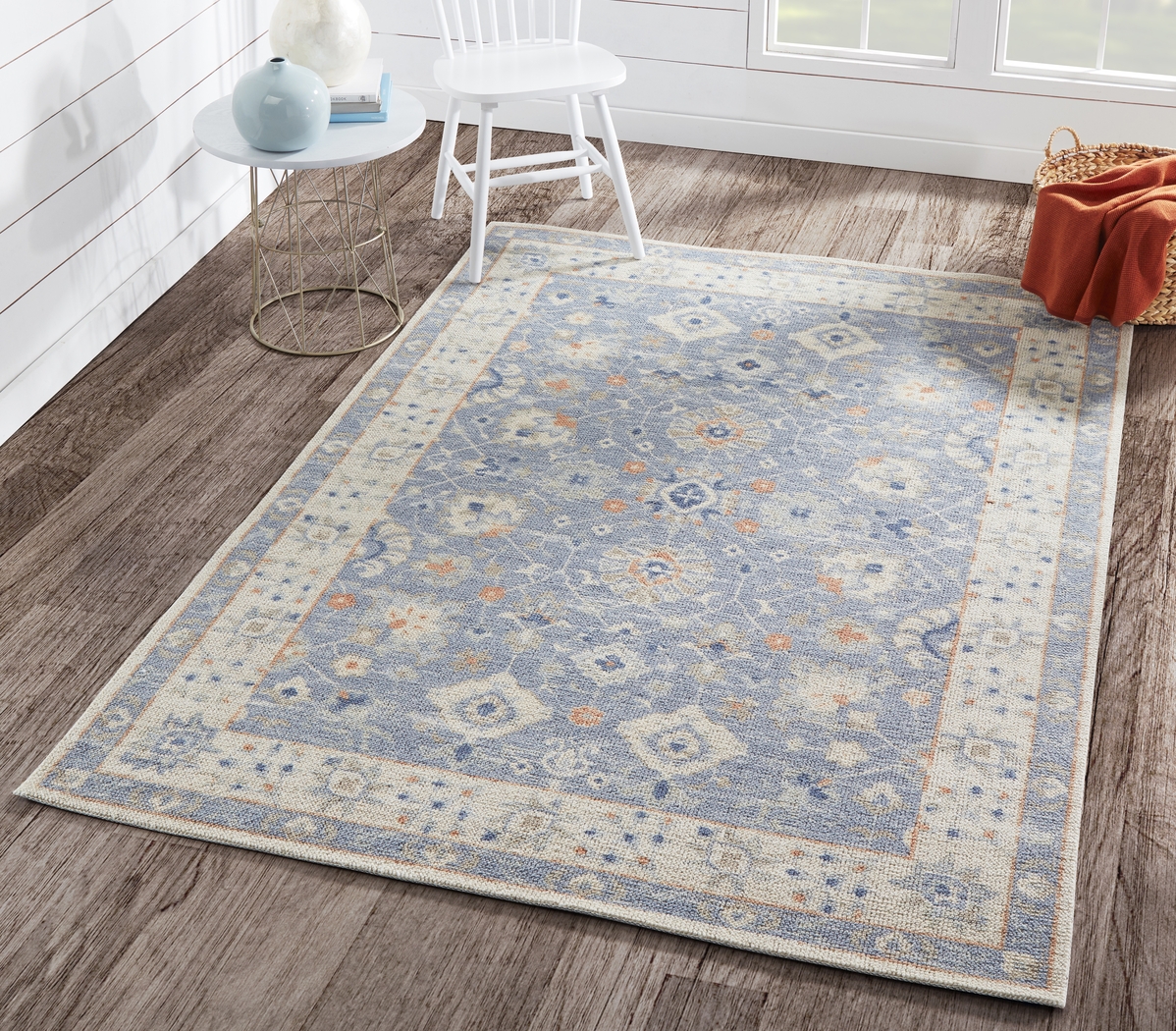 Luma Blue 3'3 x 5' Rug - Thumbnail - Image 2