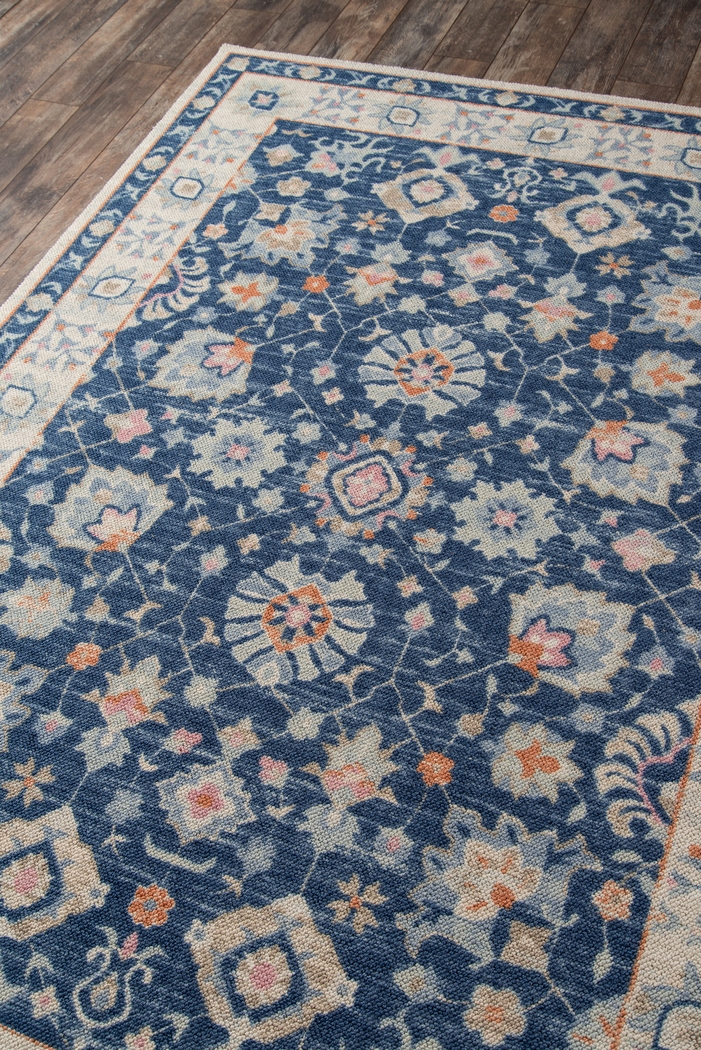 Luma Blue 6'6 x 9' Rug - Thumbnail - Image 3