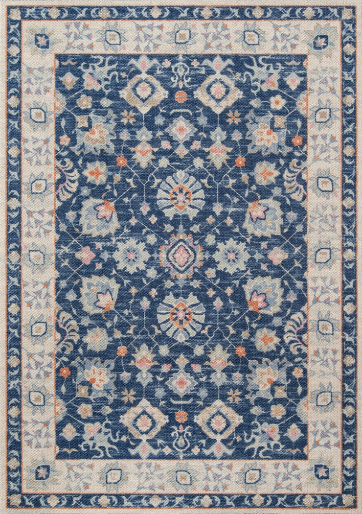 Luma Blue 7'9 x 9'10 Rug - Thumbnail - Image 1
