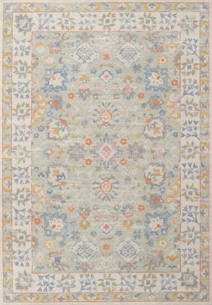 Luma Cream 6'6 x 9' Rug - Thumbnail - Image 1