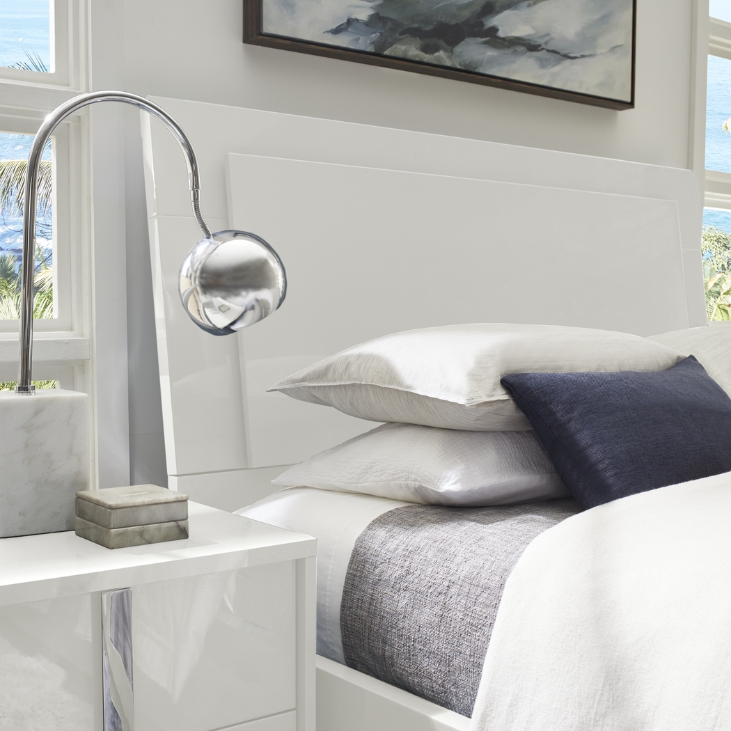 Luma Vista White 5 Pc Queen Bedroom - Thumbnail - Image 3