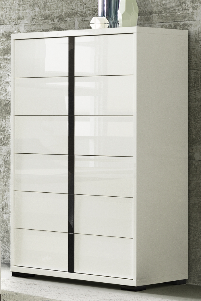 Luma Vista White 5 Pc King Bedroom - Thumbnail - Image 6