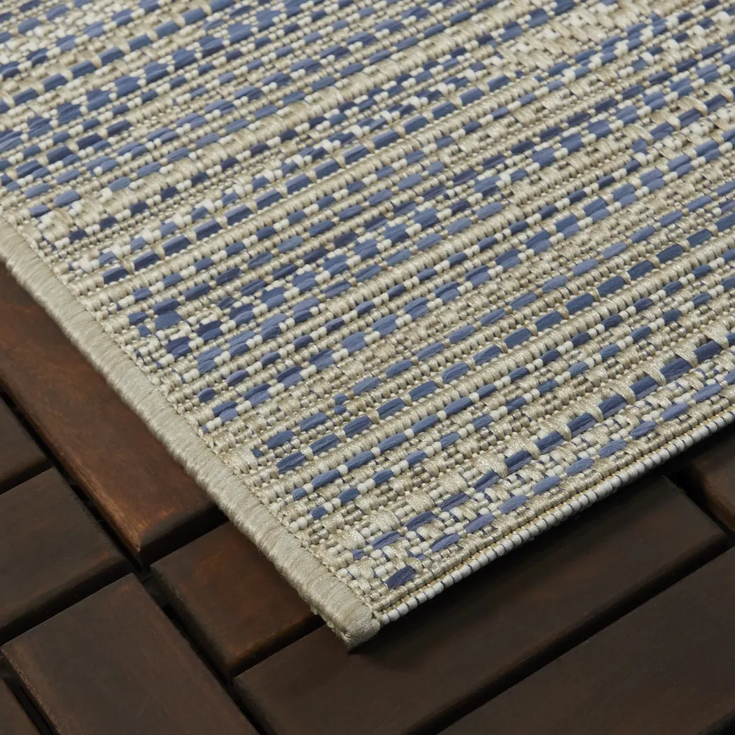 Lumiere Chambray 5'3 x 7' Indoor/Outdoor Rug - Thumbnail - Image 3