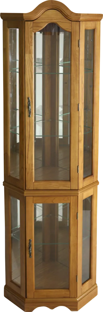 Lumside Brown Curio Cabinet - Thumbnail - Image 4