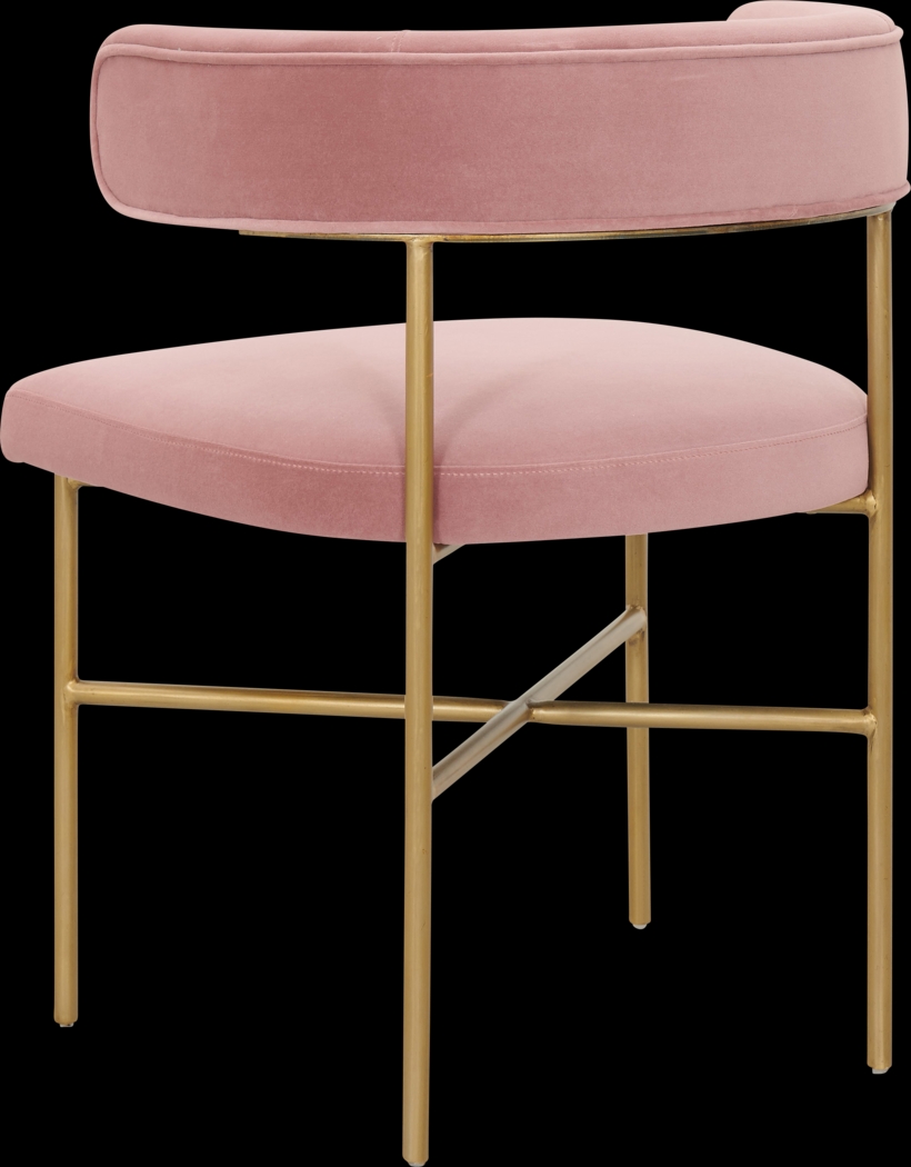 Luna Ann Blush Dining Chair - Thumbnail - Image 3