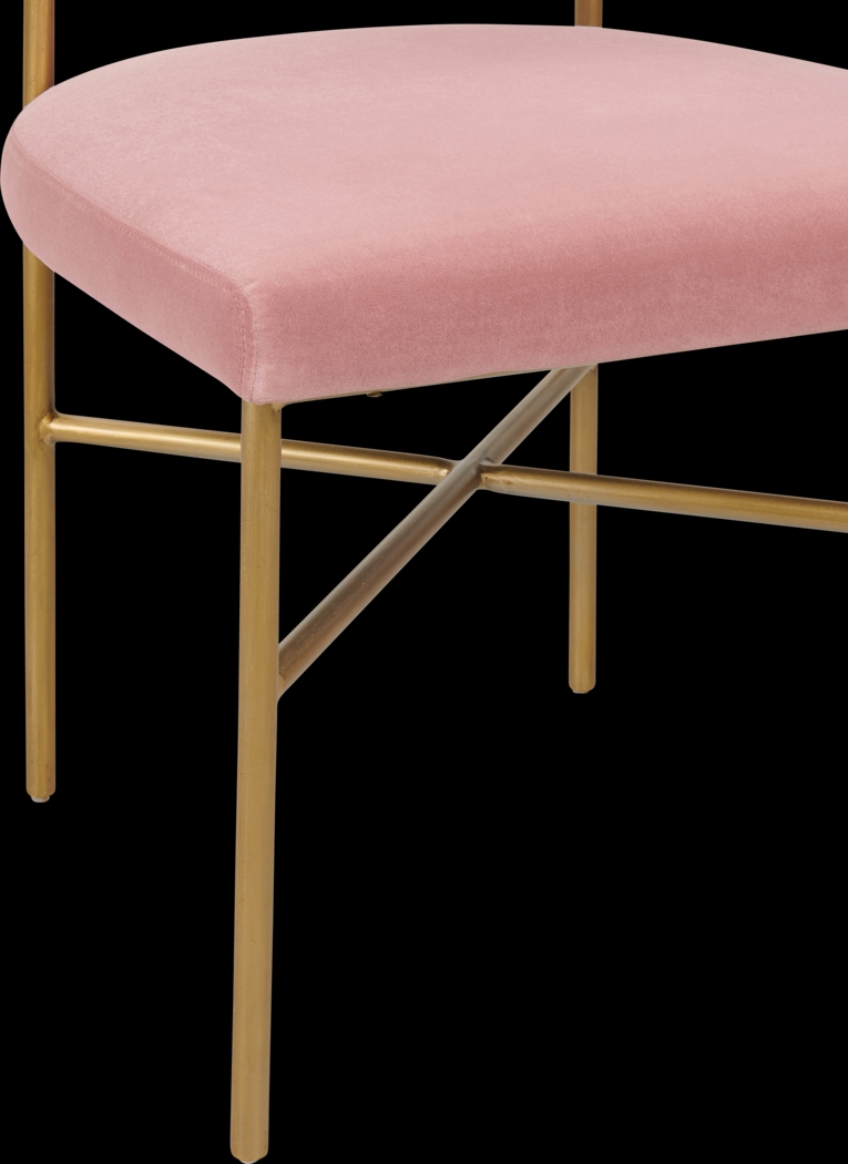Luna Ann Blush Dining Chair - Thumbnail - Image 4