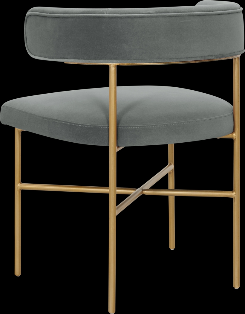 Luna Ann Gray Dining Chair - Thumbnail - Image 3