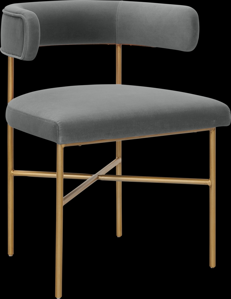 Luna Ann Gray Dining Chair - Thumbnail - Image 1