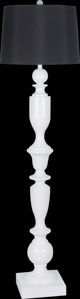 Luna Heights White Floor Lamp - Thumbnail - Image 1