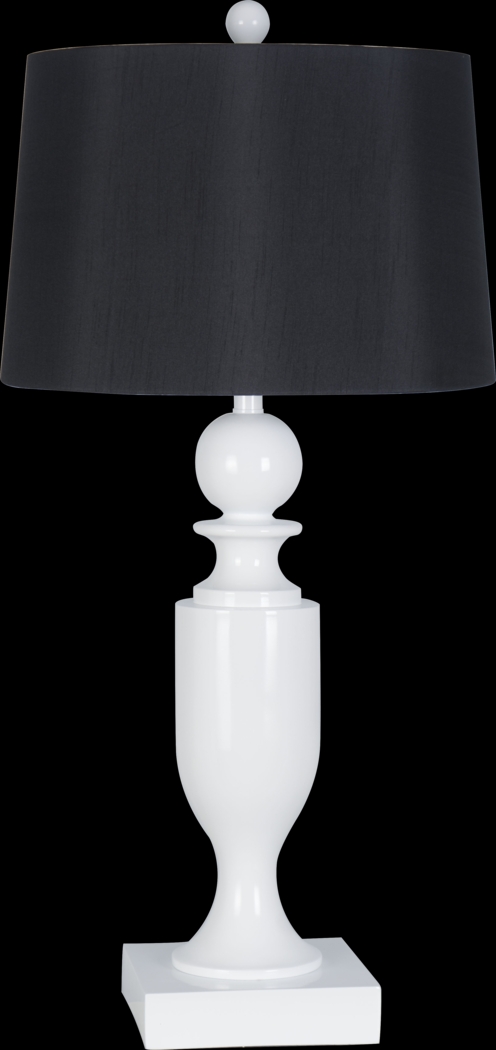 Luna Heights White Lamp - Thumbnail - Image 1