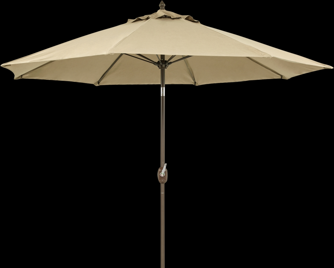 Luna Lake 9' Octagon Heather Beige Outdoor Umbrella - Thumbnail - Image 1