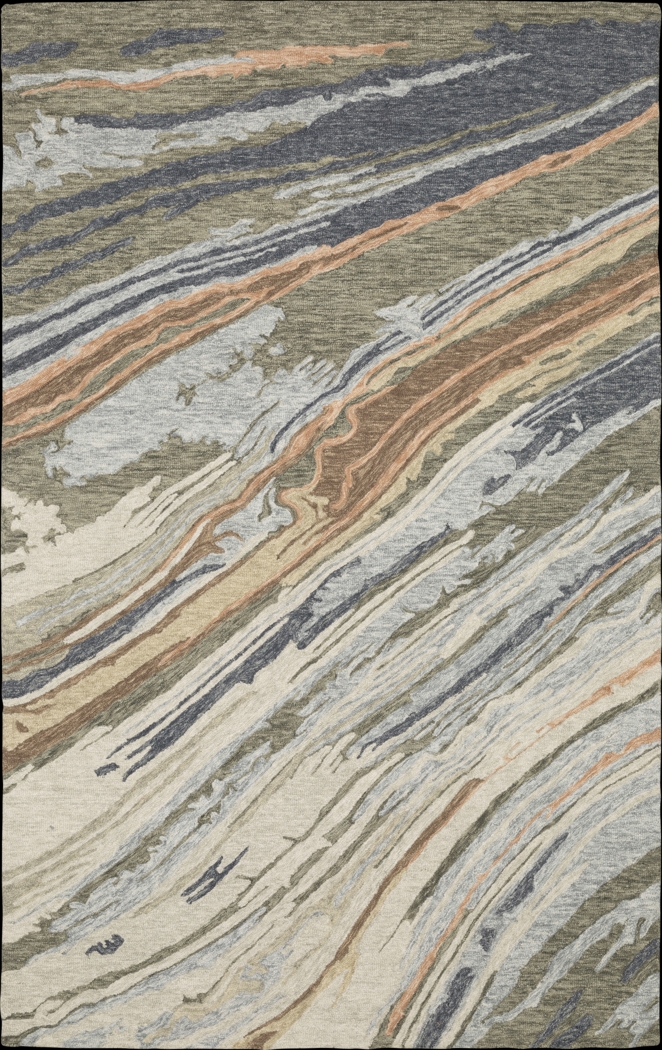 Lunabell Blue 5' x 8' Rug - Thumbnail - Image 1