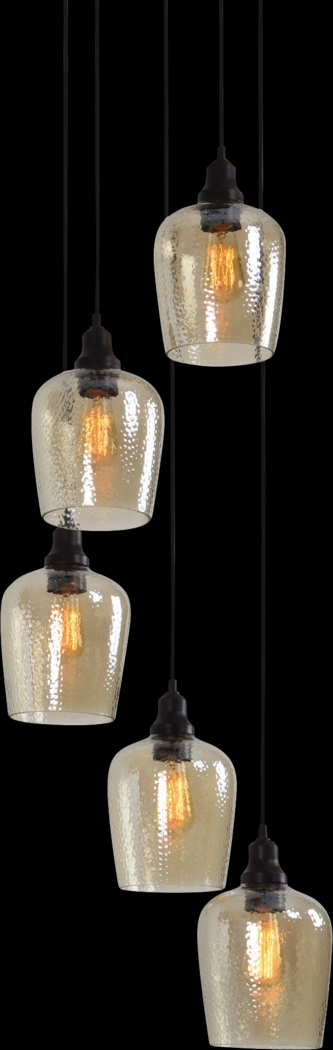 Lunar Court Bronze Pendant - Thumbnail - Image 1