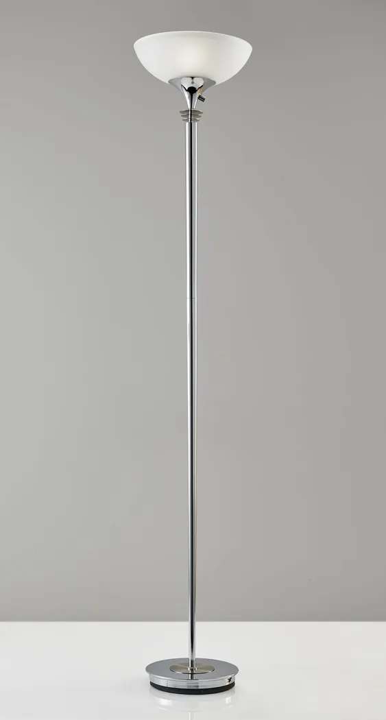 Lunay Silver Floor Lamp - Thumbnail - Image 2