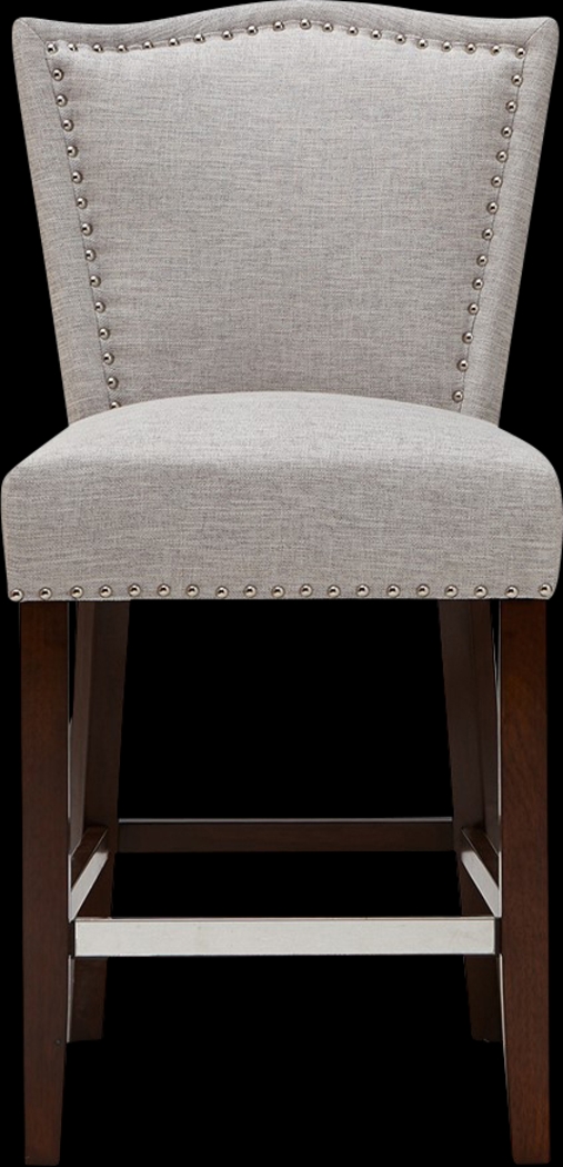 Lunceview Gray Counter Height Stool - Thumbnail - Image 3