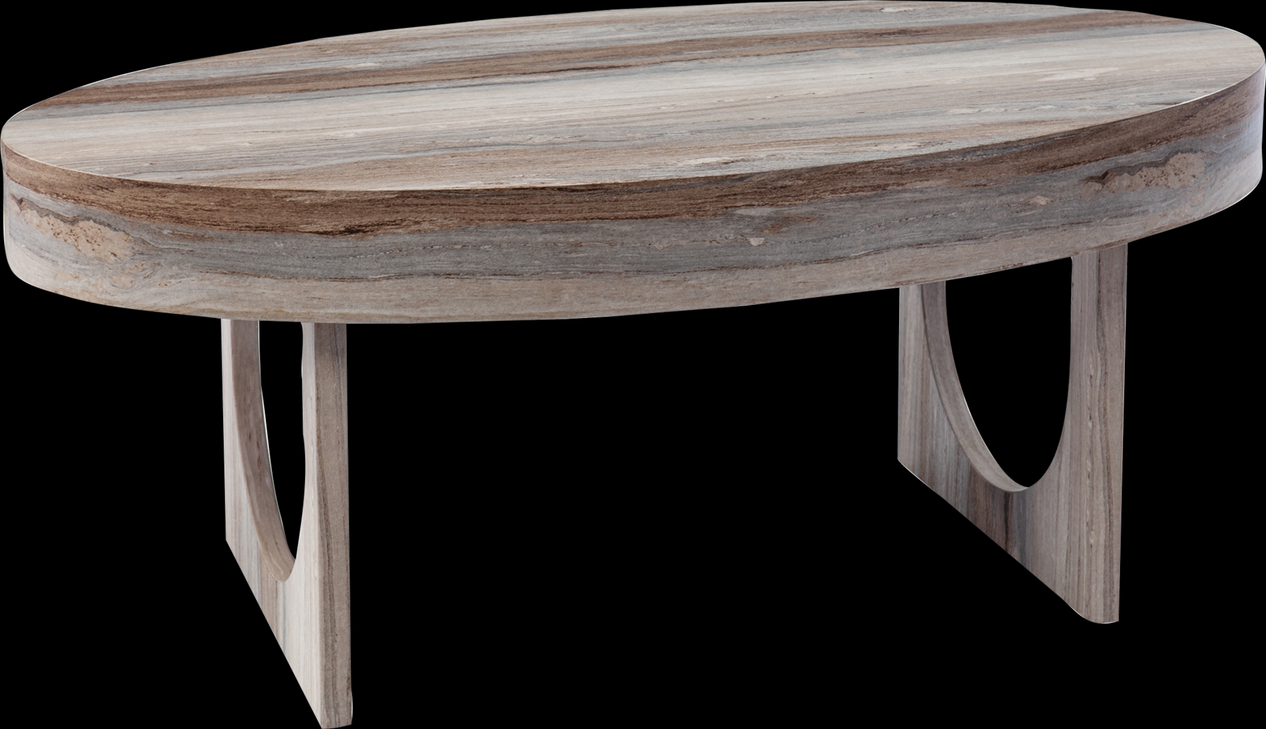 Lundy Place Brown Cocktail Table - Thumbnail - Image 1