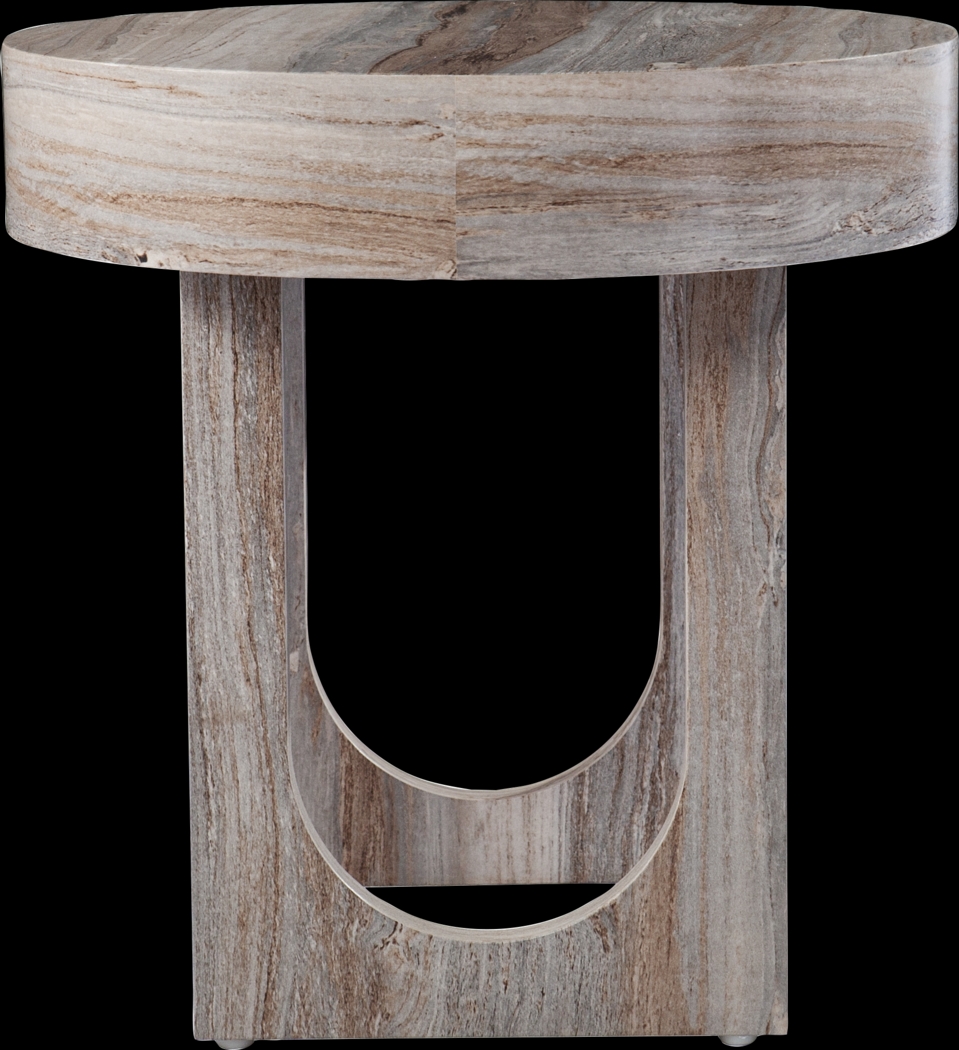 Lundy Place Brown End Table - Thumbnail - Image 2