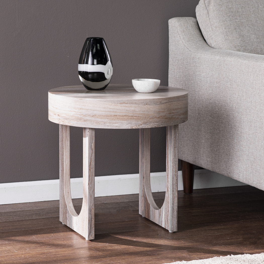 Lundy Place Brown End Table - Thumbnail - Image 4