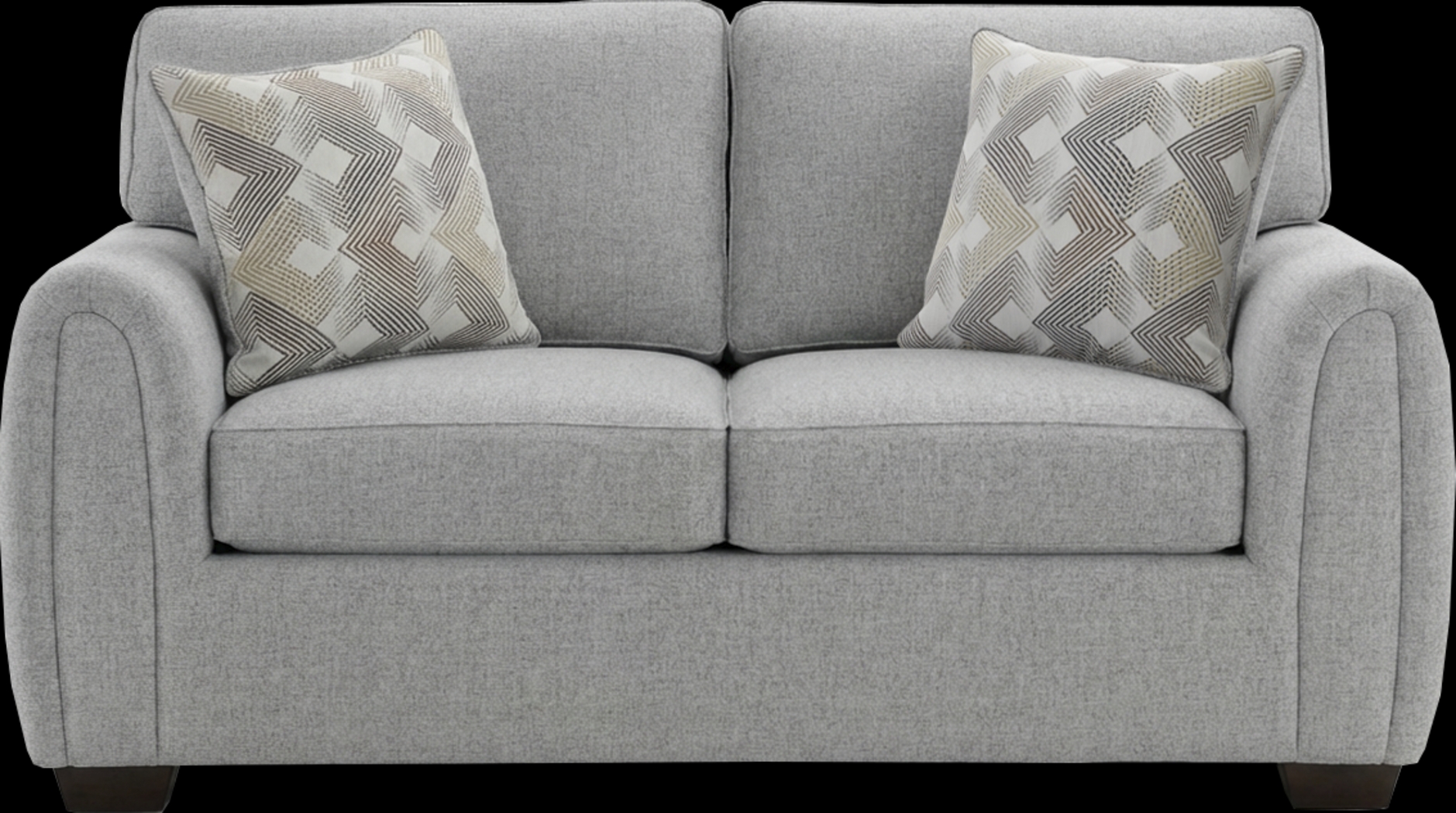 Lunelle Gray Loveseat - Thumbnail - Image 1