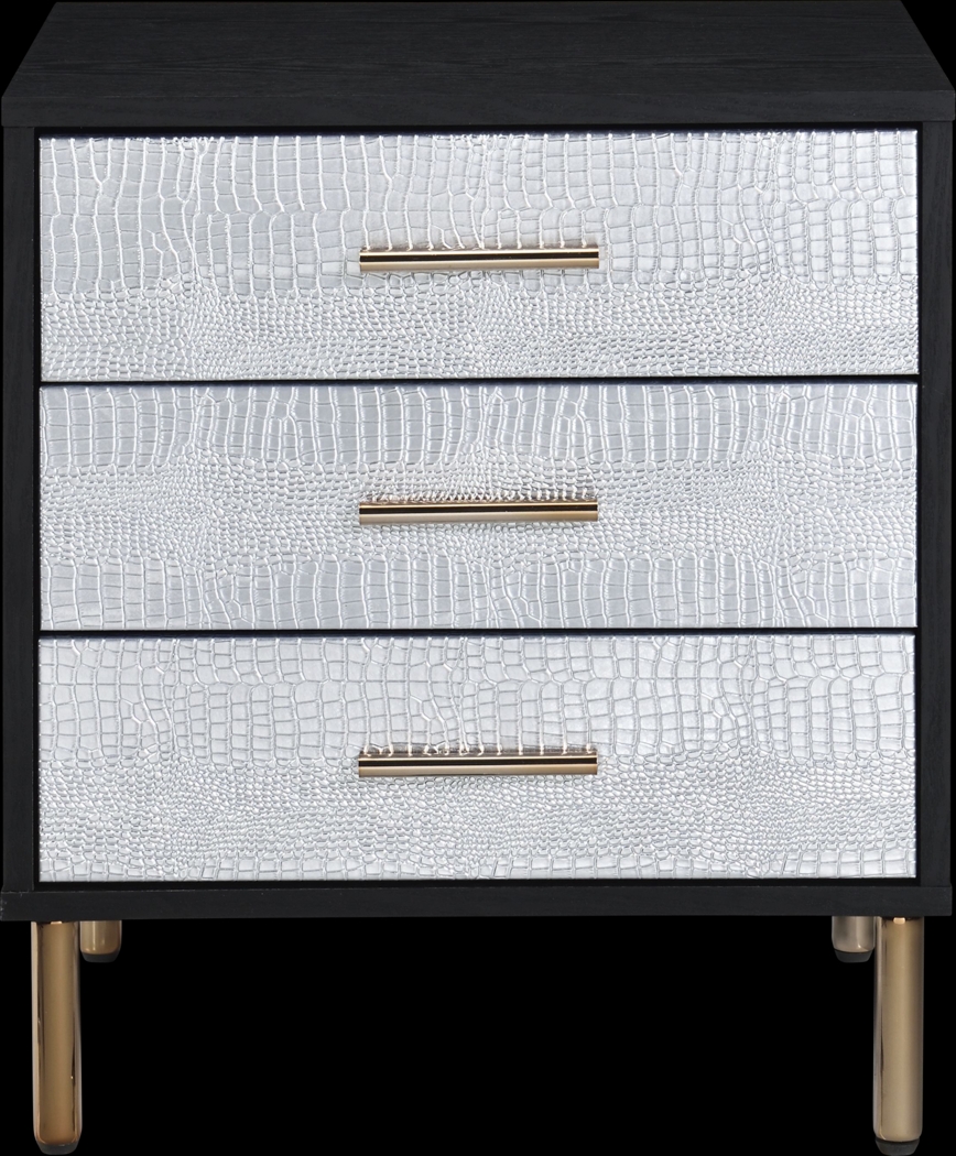 Lunenburg I Black Nightstand - Thumbnail - Image 3