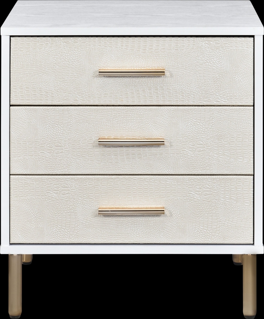 Lunenburg II White Nightstand - Thumbnail - Image 3