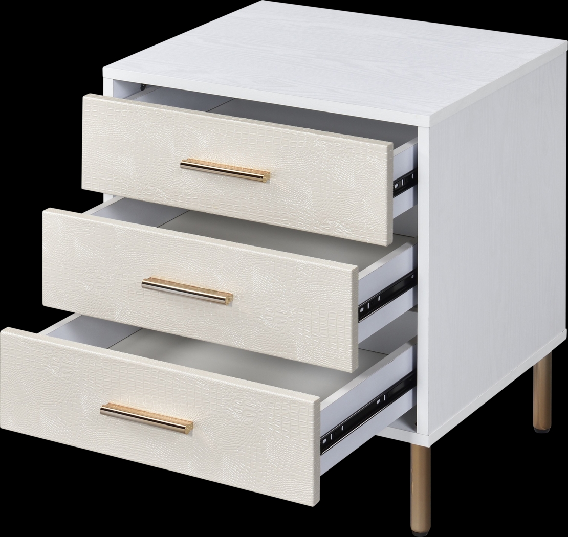 Lunenburg II White Nightstand - Thumbnail - Image 4