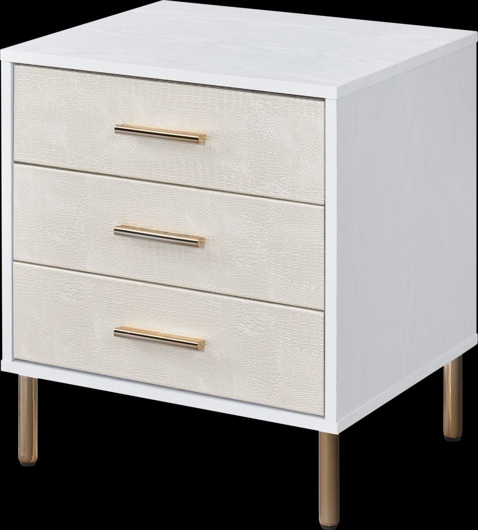 Lunenburg II White Nightstand - Thumbnail - Image 1