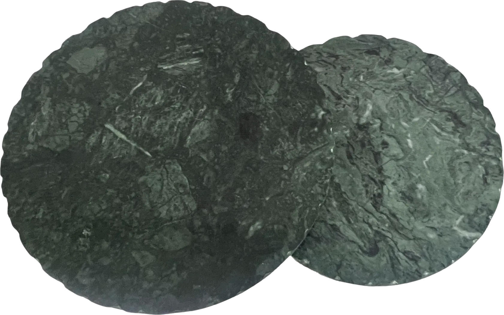 Lunette Green Nesting Accent Tables, Set of 2 - Thumbnail - Image 2