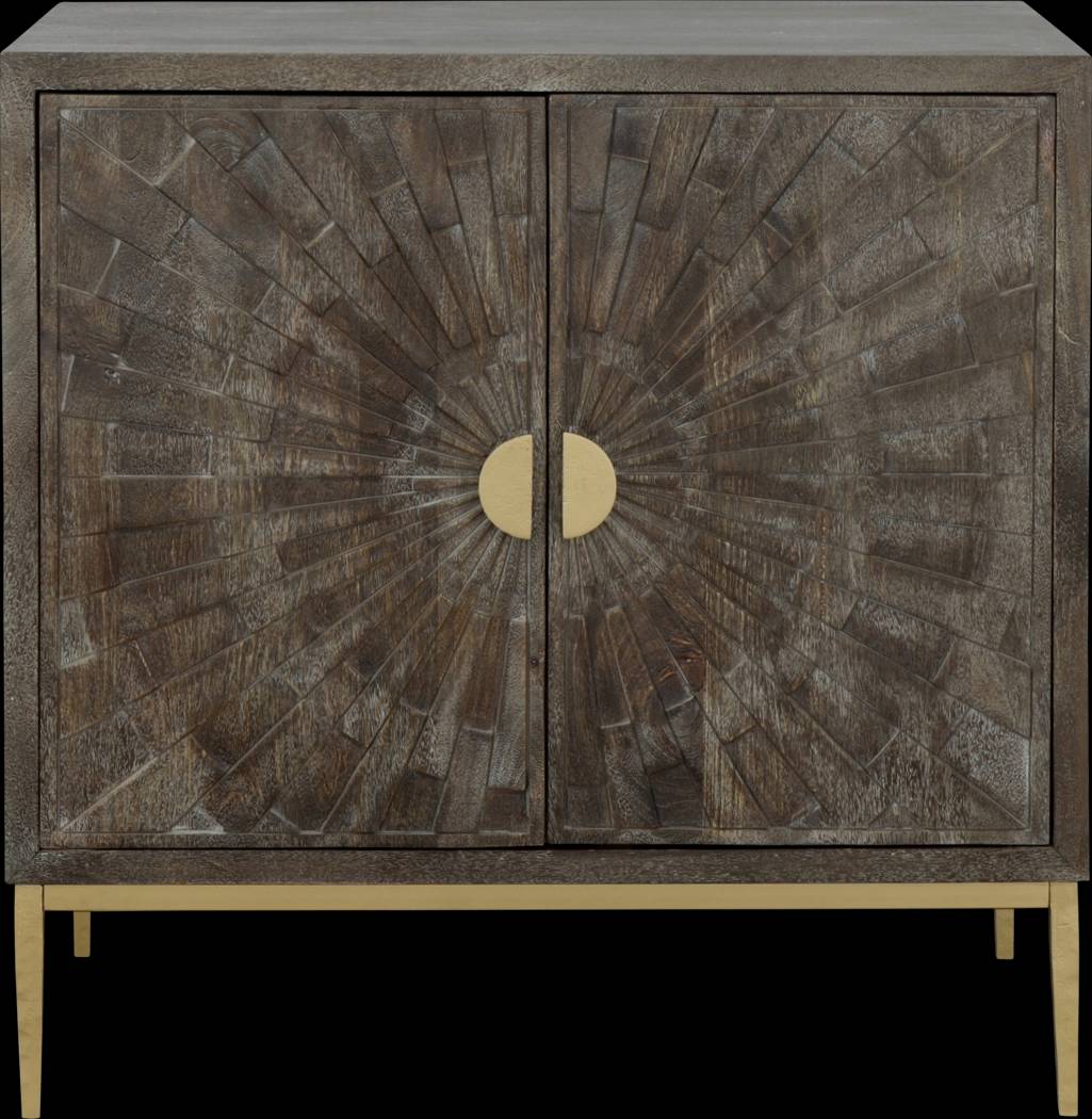 Lunow Gray Accent Cabinet - Thumbnail - Image 3