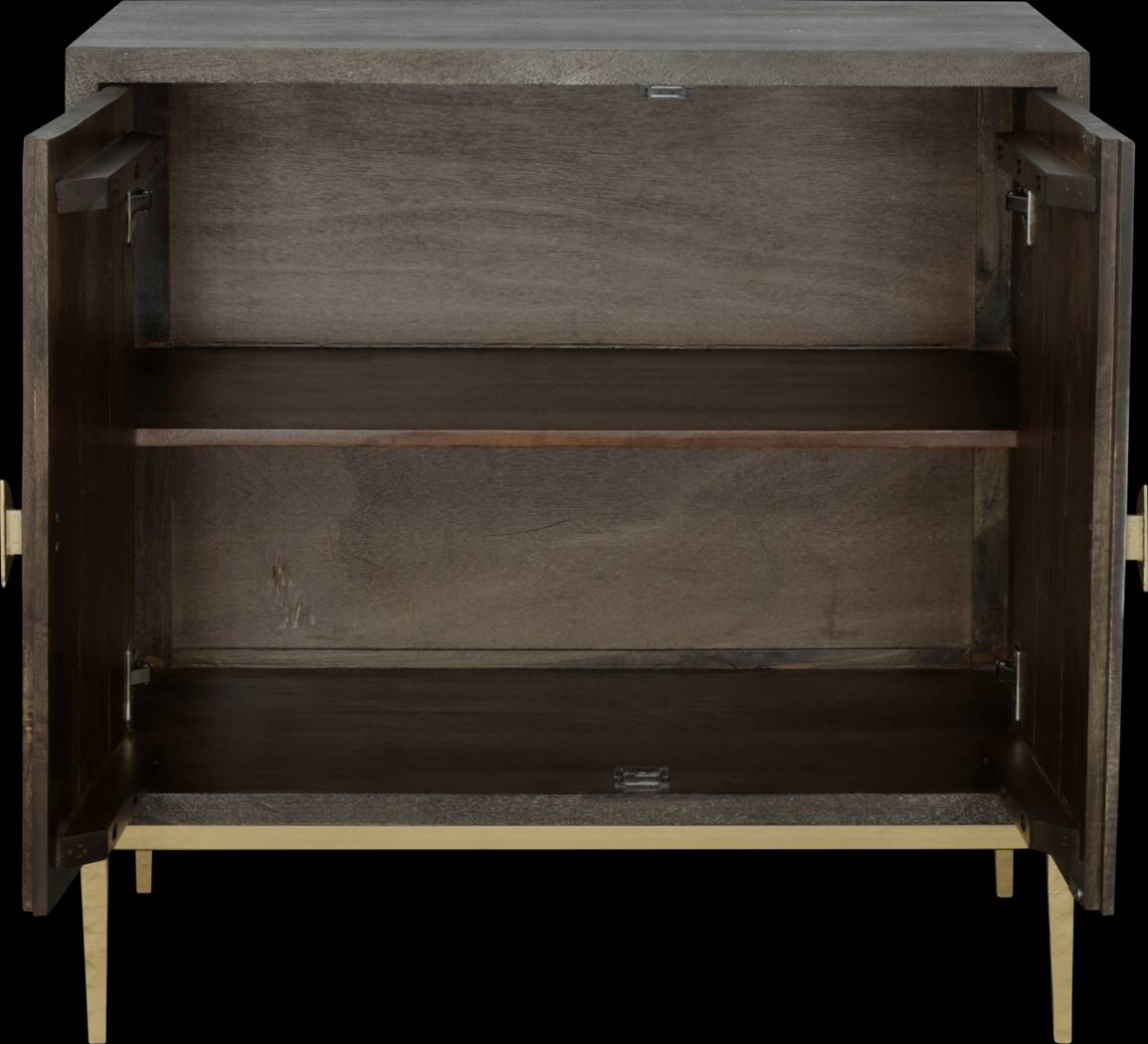 Lunow Gray Accent Cabinet - Thumbnail - Image 5