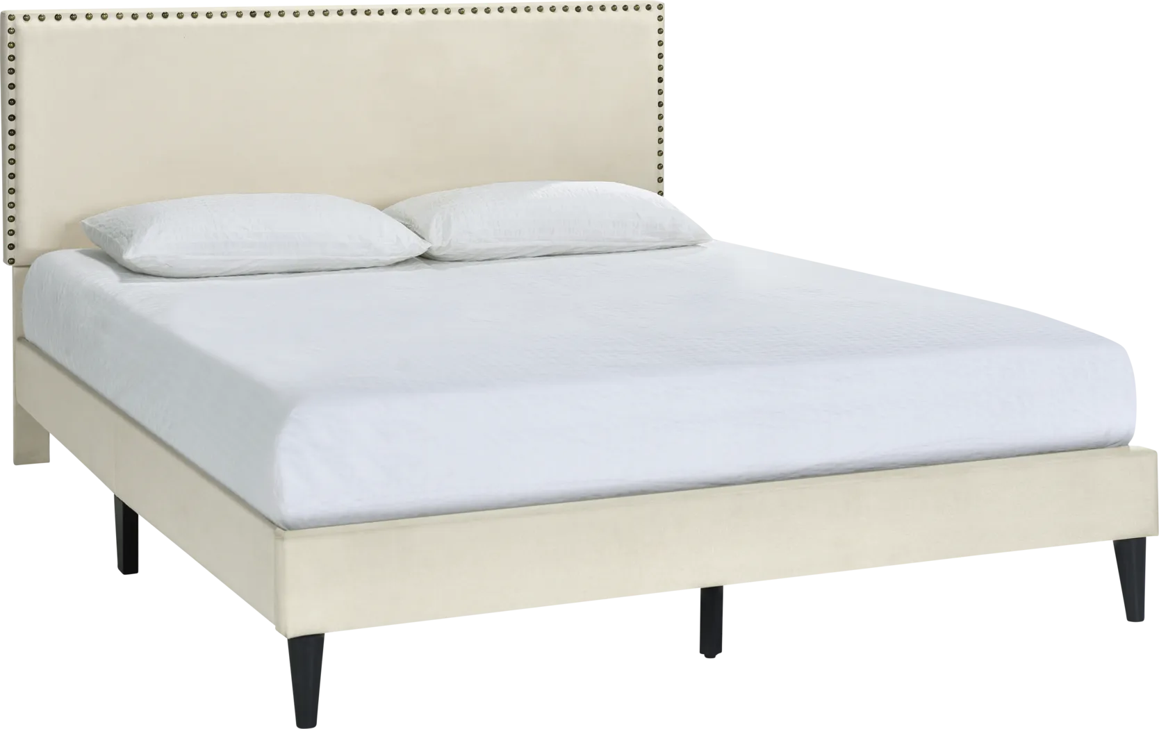 Lunsford Beige King Bed - Thumbnail - Image 1