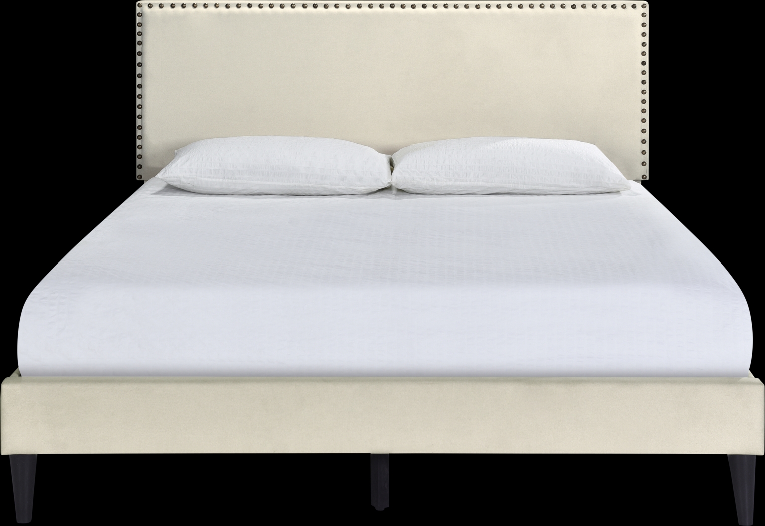 Lunsford Beige Queen Bed - Thumbnail - Image 2