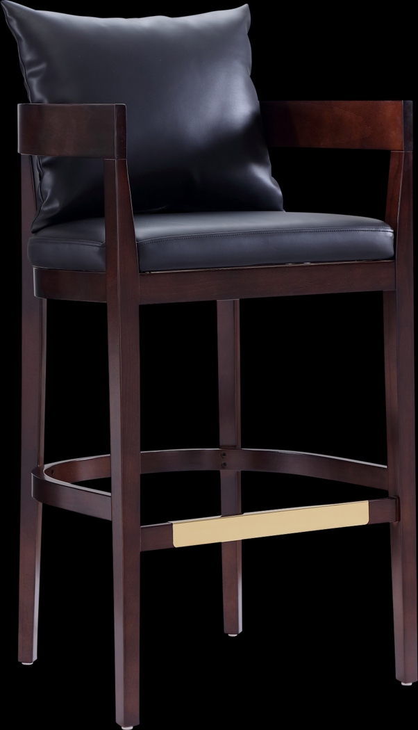 Lupen Black Barstool - Thumbnail - Image 1