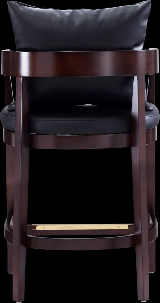 Lupen Black Counter Height Stool - Thumbnail - Image 5