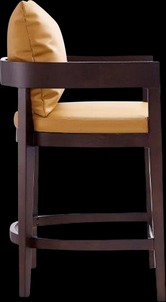 Lupen Brown Counter Height Stool - Thumbnail - Image 3