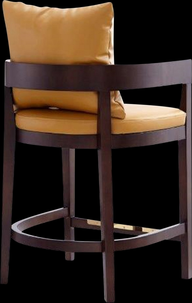 Lupen Brown Counter Height Stool - Thumbnail - Image 4
