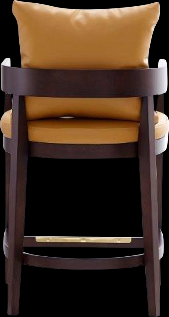 Lupen Brown Counter Height Stool - Thumbnail - Image 5