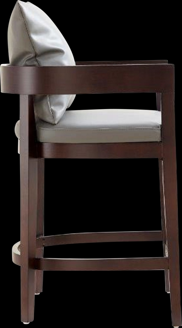 Lupen Gray Counter Height Stool - Thumbnail - Image 3