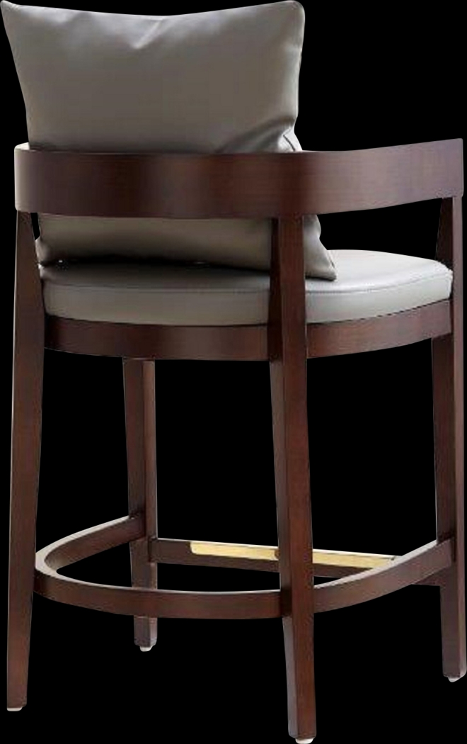 Lupen Gray Counter Height Stool - Thumbnail - Image 4