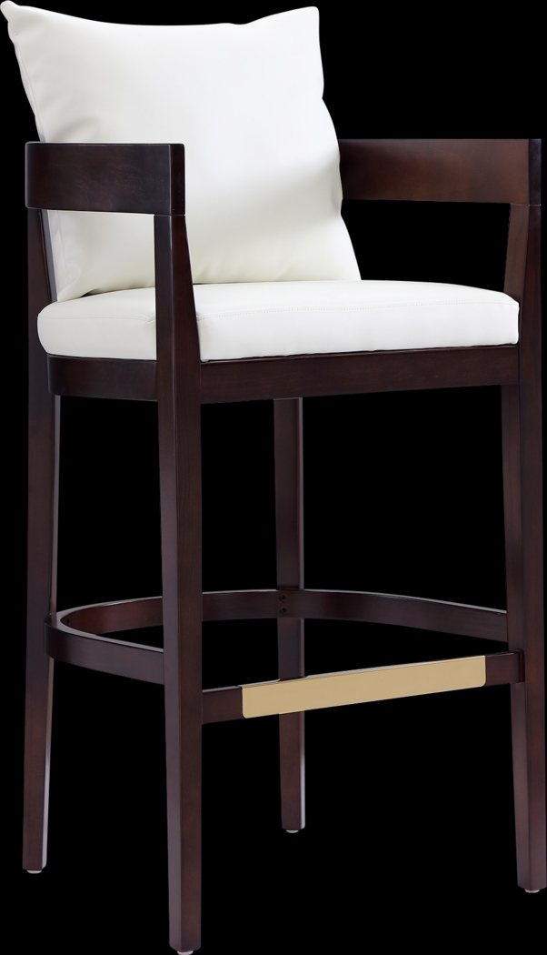 Lupen Ivory Barstool - Thumbnail - Image 1