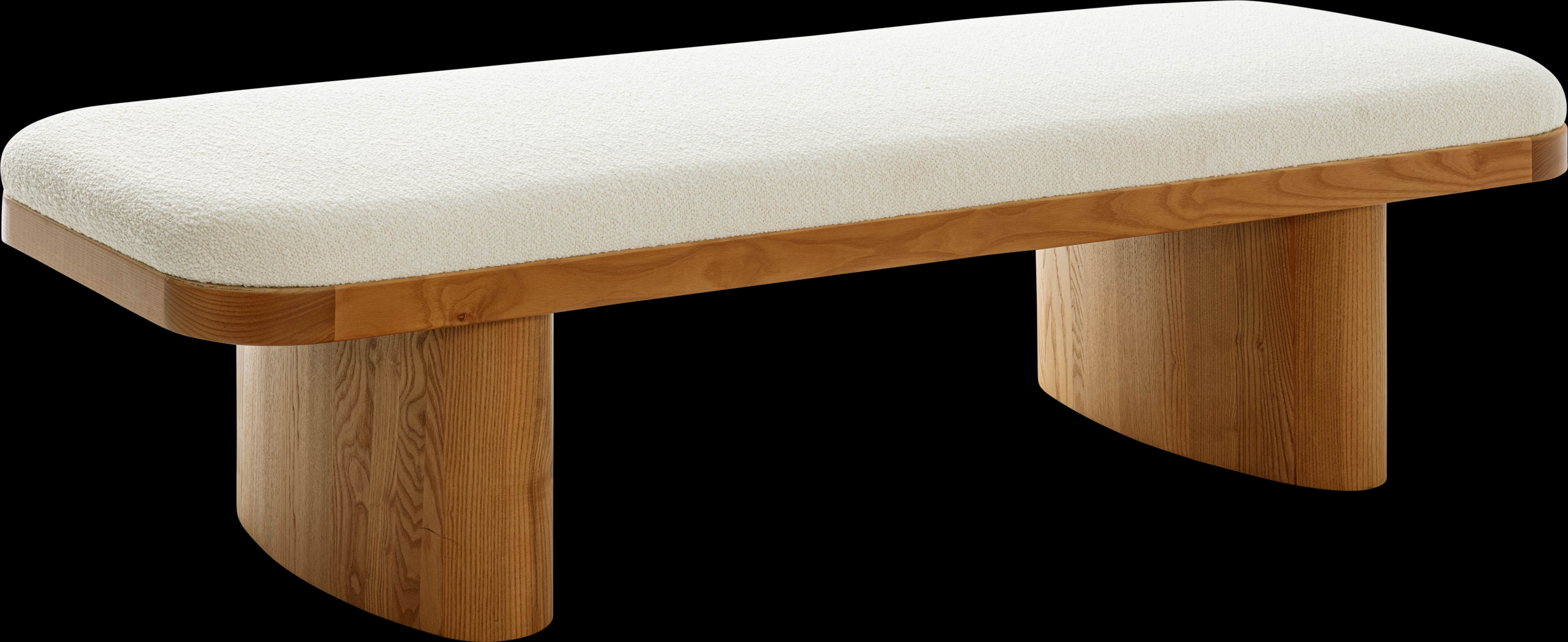 Lurene II Cream Bench - Thumbnail - Image 1