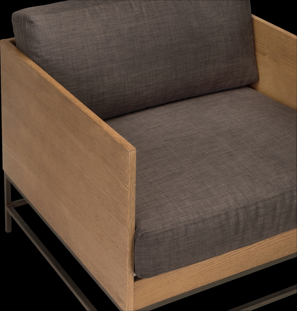 Lureta Brown Accent Chair - Thumbnail - Image 5